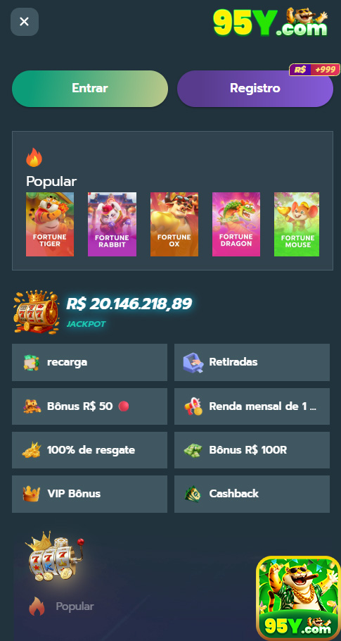 95y.com acesse premiado jogo